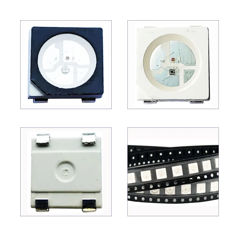 10-1000PC 5050 RGB Chip WS2812B Lamp Beads Black White PCB For Individually Addressable Pixels Strip Display Screen Panel DC5V
10-1000PC 5050 RGB Chip WS2812B Lamp Beads Black White PCB For Individually Addressable Pixels Strip Display Screen Panel DC5V