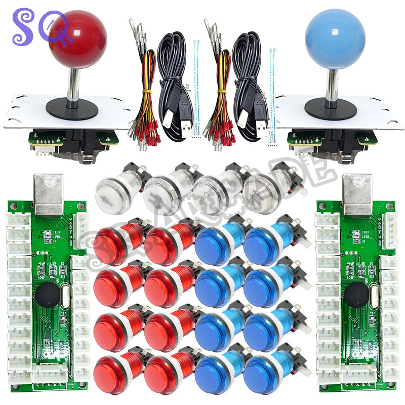2 игрока аркадная игра DIY PS2 контроллер PC MAME Raspberry Pi USB кодировщик светодиодные кнопки джойстик bartop аркадная палка
2 игрока аркадная игра DIY PS2 контроллер PC MAME Raspberry Pi USB кодировщик светодиодные кнопки джойстик bartop аркадная палка