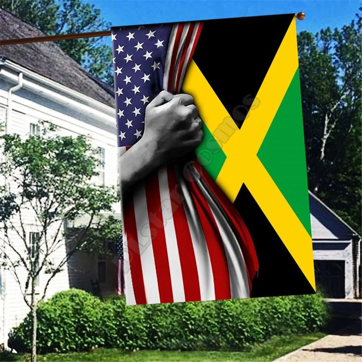 Jamaica America Flag 3D Full Printing Garden Flags Hanging House Decoration
Jamaica America Flag 3D Full Printing Garden Flags Hanging House Decoration