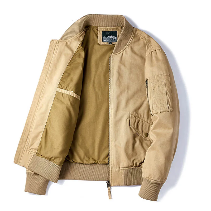 Mcikkny Fashion Men Cargo Classic Jackets And Coats Solid Color Pilot Outwear Top For Male Size M-5XL
Mcikkny Fashion Men Cargo Classic Jackets And Coats Solid Color Pilot Outwear Top For Male Size M-5XL