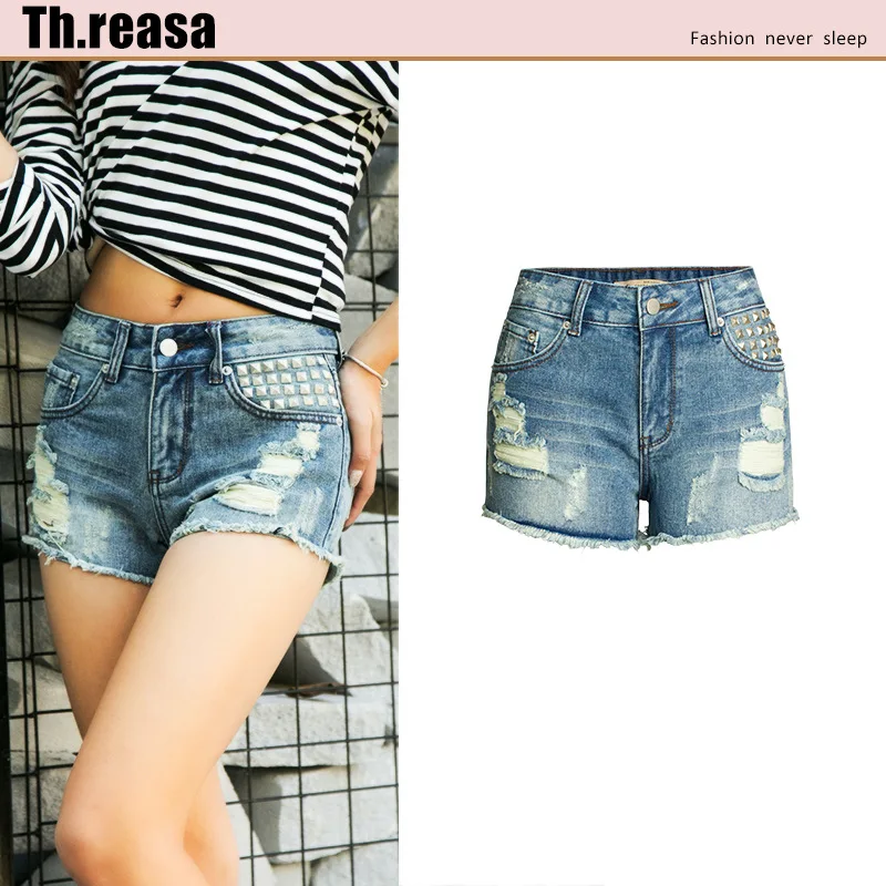 New Women Pop Style Jeans Short Summer Cut Hole Old Loose Wide Leg Denim Shorts with Burr Shorts
New Women Pop Style Jeans Short Summer Cut Hole Old Loose Wide Leg Denim Shorts with Burr Shorts
