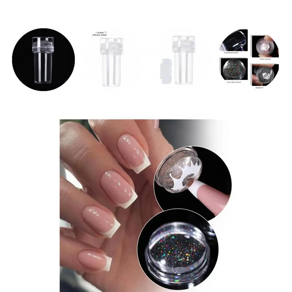 1 Set Nail Stamp Tool Safe Template Seal Stamper Scraper French Embossing Tools Wear-Resistant Easily Clean Nail Stamper
1 Set Nail Stamp Tool Safe Template Seal Stamper Scraper French Embossing Tools Wear-Resistant Easily Clean Nail Stamper