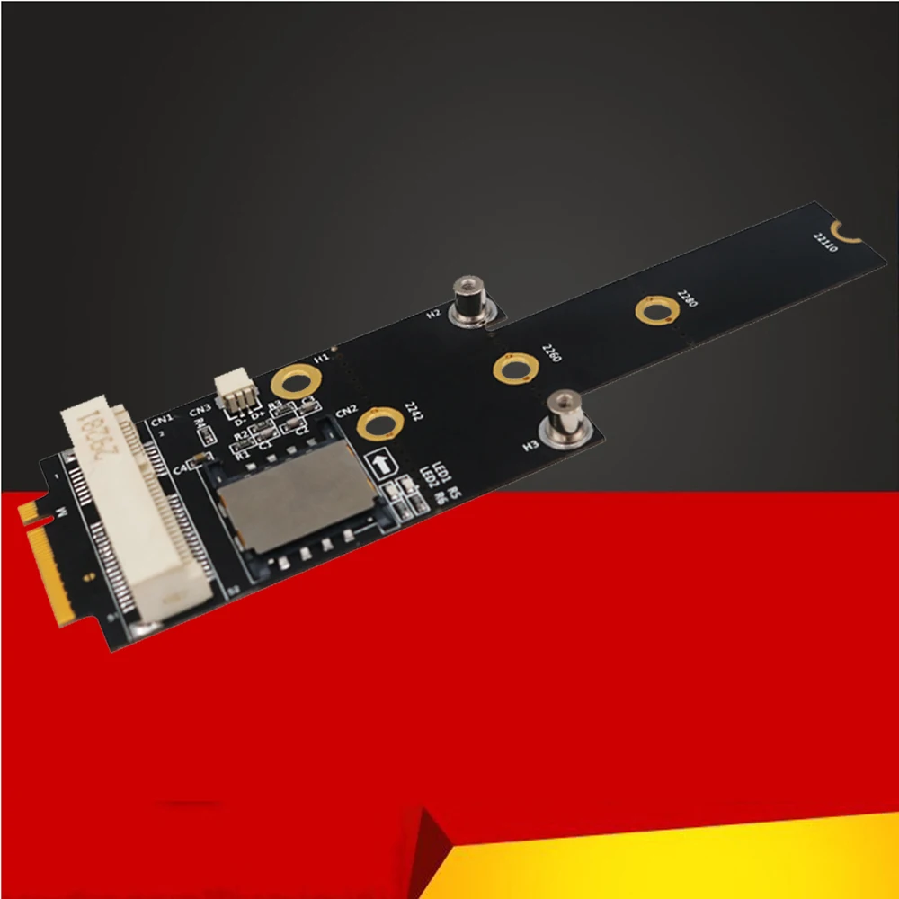 M.2 Wifi Adapter for Wifi Module Mini PCIE Wireless Network Card to M2 NGFF Key M Adapter Support 2242/2260/2280/22110 Type Slot
M.2 Wifi Adapter for Wifi Module Mini PCIE Wireless Network Card to M2 NGFF Key M Adapter Support 2242/2260/2280/22110 Type Slot