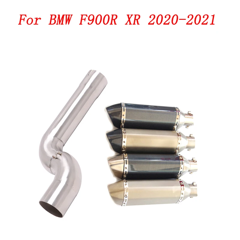 Escape Motorcycle Exhaust Middle Connect Pipe And 51mm Muffler Stainless Steel Exhaust System For BMW F900R XR 2020-2021
Escape Motorcycle Exhaust Middle Connect Pipe And 51mm Muffler Stainless Steel Exhaust System For BMW F900R XR 2020-2021