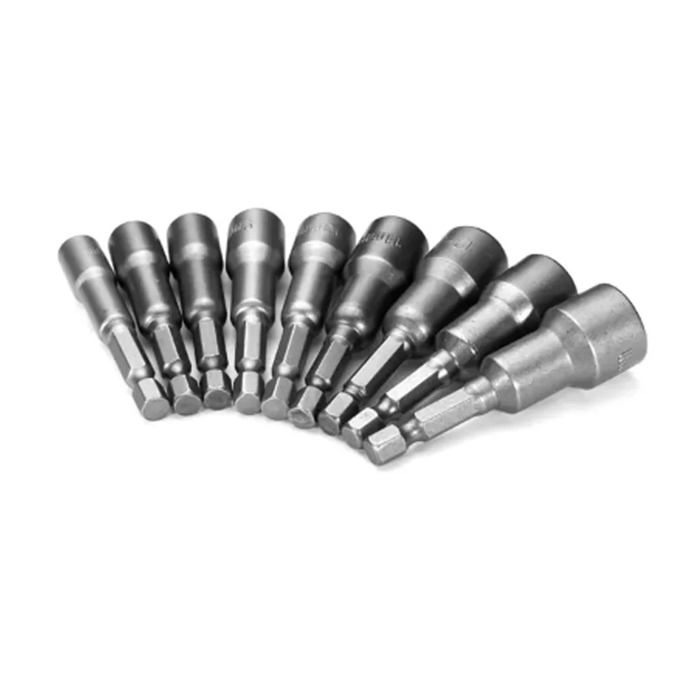WENXING 9/14pcs 6-19mm 1/4 Inch Hex Shank Socket Magnetic Nut Driver Set Drill Bit Adapter
WENXING 9/14pcs 6-19mm 1/4 Inch Hex Shank Socket Magnetic Nut Driver Set Drill Bit Adapter
