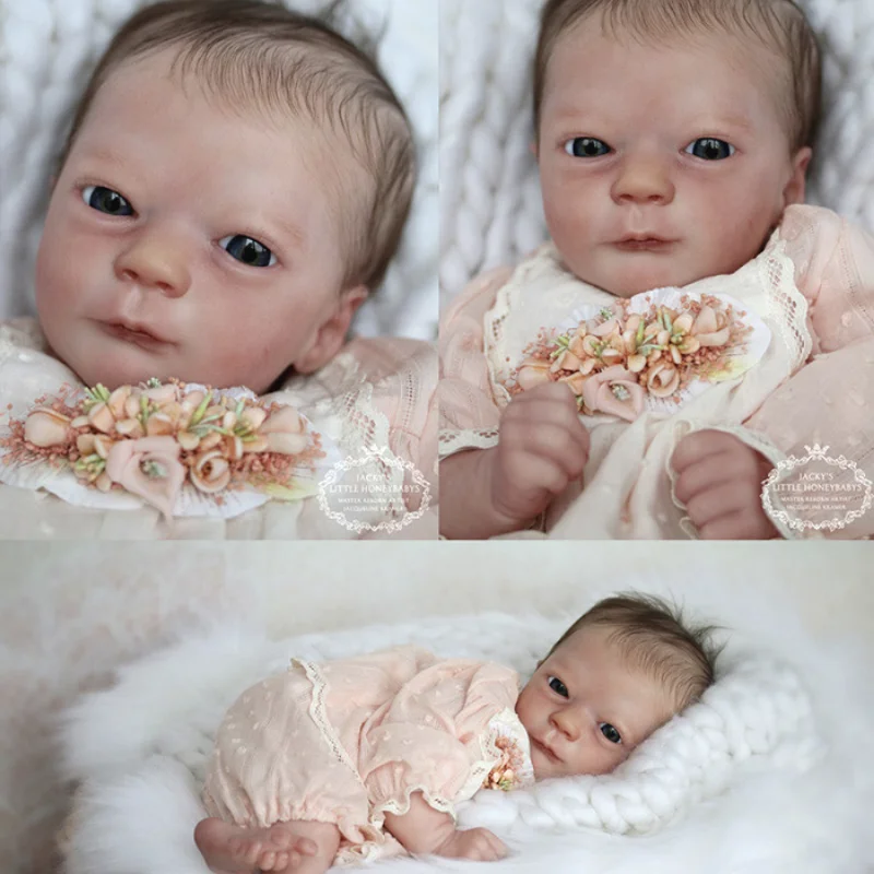 Kit Awake Reborn Baby Doll Kit Vinyl Popular Soft Touch Lifelike Fresh Color Reborn Baby Doll Mold 17 Inch Girls Gift
Kit Awake Reborn Baby Doll Kit Vinyl Popular Soft Touch Lifelike Fresh Color Reborn Baby Doll Mold 17 Inch Girls Gift