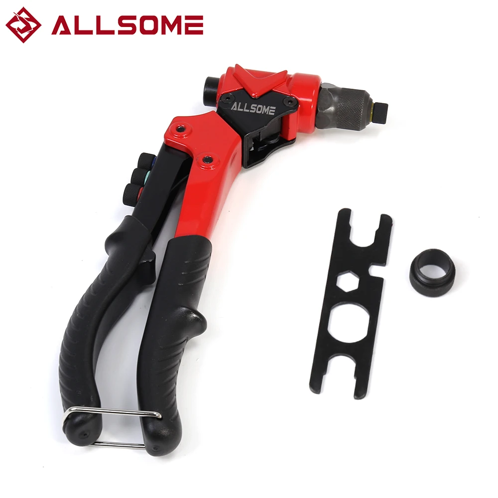 ALLSOME BT-912 Single Universal 3 in 1 Multi Function Rivet Gun With Nut Rivet Hand Rivet Reamer DIY Rivets Tool
ALLSOME BT-912 Single Universal 3 in 1 Multi Function Rivet Gun With Nut Rivet Hand Rivet Reamer DIY Rivets Tool