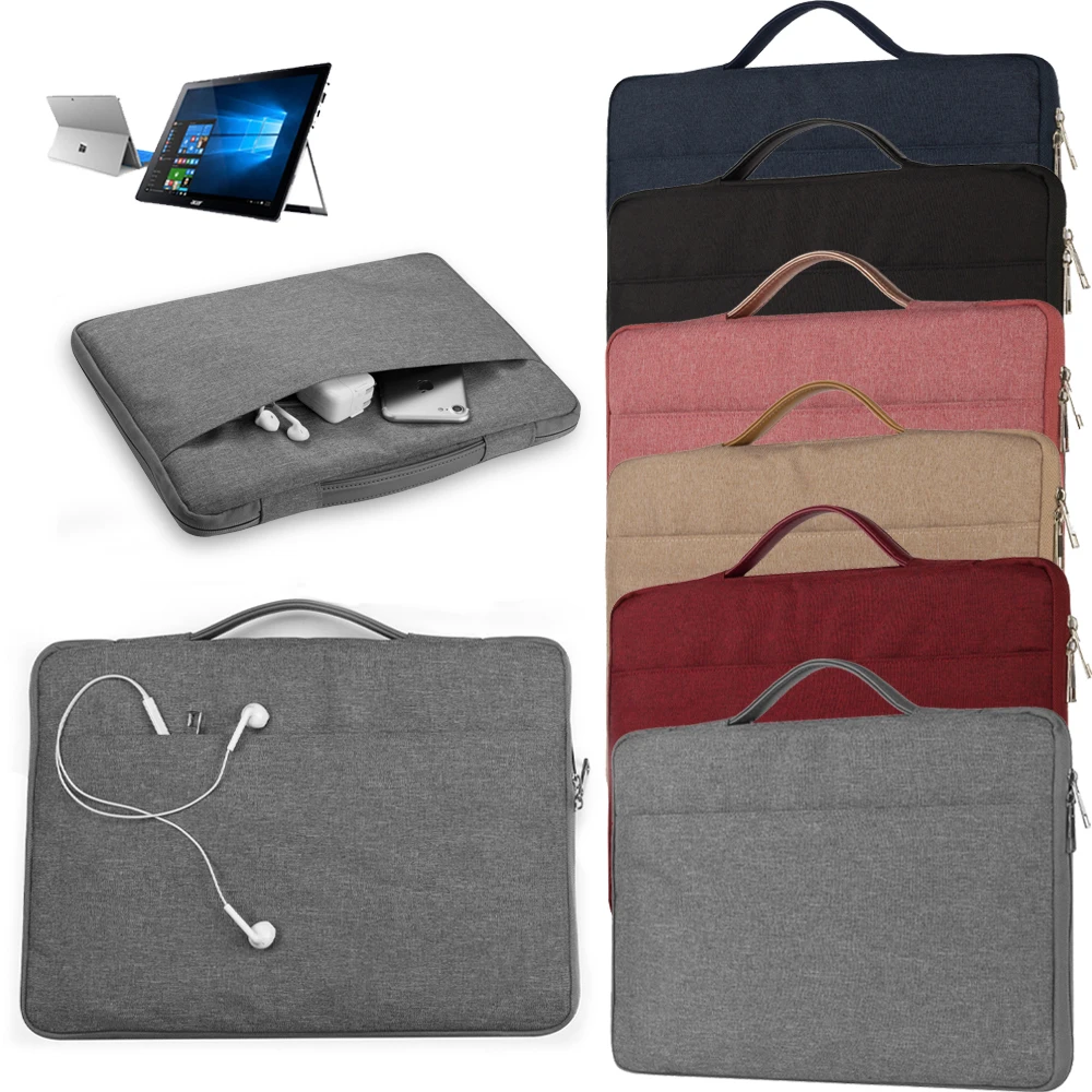 Laptop Sleeve Bag for Microsoft Surface Pro 2/3/4/6/7/X Book 1/2 Laptop 1/2/3 Zipper Nylon Waterproof Notebook Sleeve Bag
Laptop Sleeve Bag for Microsoft Surface Pro 2/3/4/6/7/X Book 1/2 Laptop 1/2/3 Zipper Nylon Waterproof Notebook Sleeve Bag