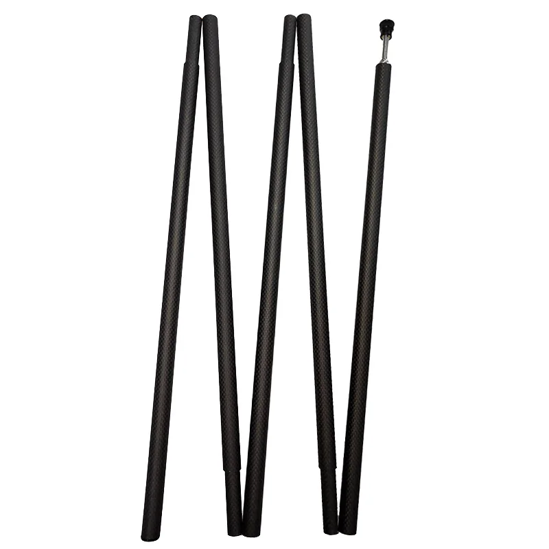 240g 210cm Ultralight Super Light Tent Pole Carbon Fiber Camping Canopy Tarp Pole
240g 210cm Ultralight Super Light Tent Pole Carbon Fiber Camping Canopy Tarp Pole