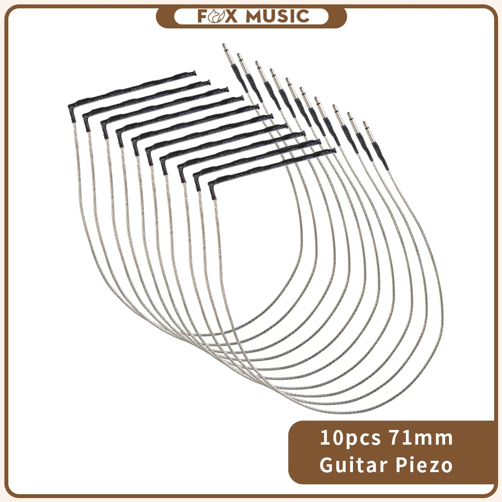 1pc/5pcs/10pcs 4-String Acoustic Guitar Bass Transducer Under Bridge Saddle Piezo Pickup 71mm Piezo Rod Black Guitar Accessories
1pc/5pcs/10pcs 4-String Acoustic Guitar Bass Transducer Under Bridge Saddle Piezo Pickup 71mm Piezo Rod Black Guitar Accessories