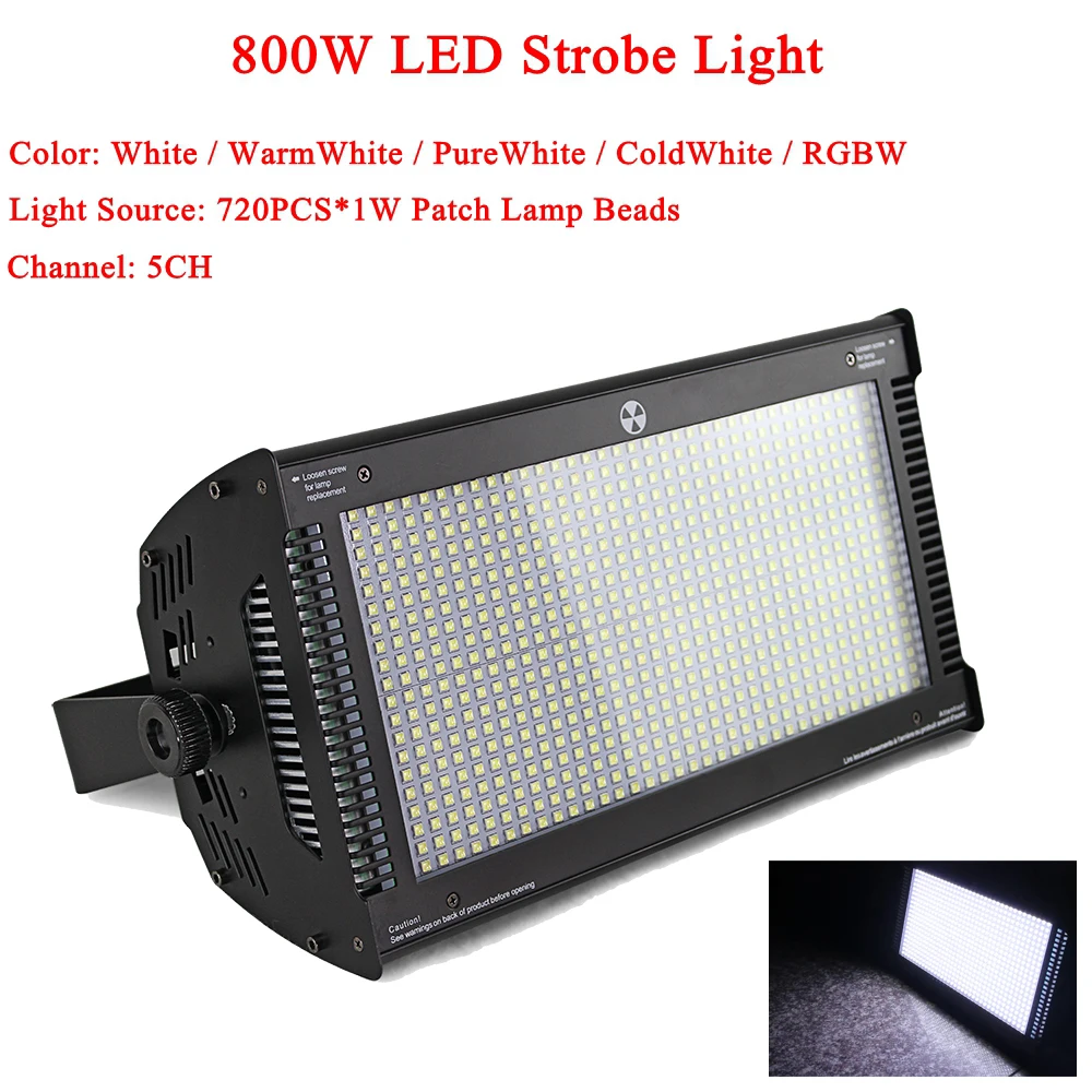 High power 800W led rgbw strobe light with dmx512 led wash stage lighting for ktv bar disco aluminum housing 3 pin XLR connect
High power 800W led rgbw strobe light with dmx512 led wash stage lighting for ktv bar disco aluminum housing 3 pin XLR connect