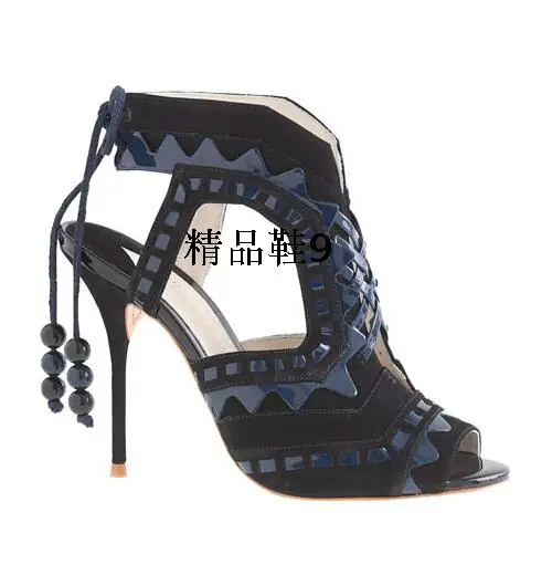 2022 Stylish Black Stiletto Heel Sandals Hollow out Slingback Bead Heel Peep Toe Sandals Sexy Women Design Ankle Shoes
2022 Stylish Black Stiletto Heel Sandals Hollow out Slingback Bead Heel Peep Toe Sandals Sexy Women Design Ankle Shoes