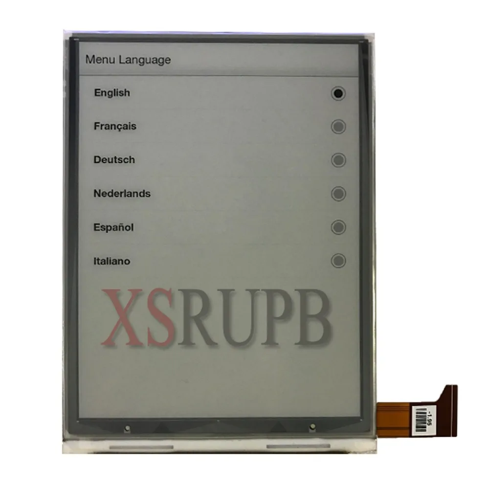 ED060XC9 100% НОВЫЙ 6-дюймовый ЖК-экран для чтения электронных книг 1024*758 без подсветки и сенсорного экрана
ED060XC9 100% НОВЫЙ 6-дюймовый ЖК-экран для чтения электронных книг 1024*758 без подсветки и сенсорного экрана