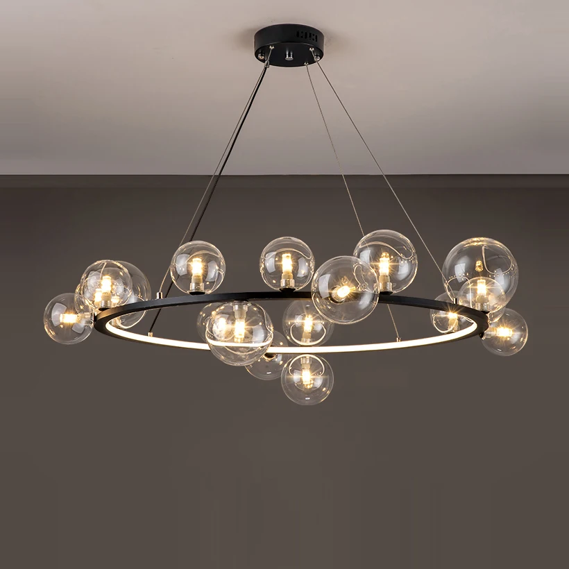 g9 LED Art Deco Glass Bubble Gold Black Round Designer Suspension Luminaire Lampen Pendant Lights.Pendant light For Foyer
g9 LED Art Deco Glass Bubble Gold Black Round Designer Suspension Luminaire Lampen Pendant Lights.Pendant light For Foyer