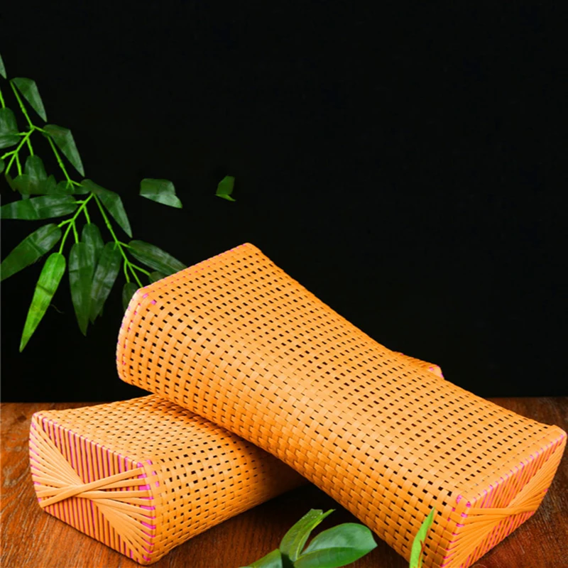 Summer Cool Pillow 100% Rattan Hollow Pillow Imitation Bamboo Woven Straw Woven Cool Pillow Hollow Steam Room Pillow
Summer Cool Pillow 100% Rattan Hollow Pillow Imitation Bamboo Woven Straw Woven Cool Pillow Hollow Steam Room Pillow