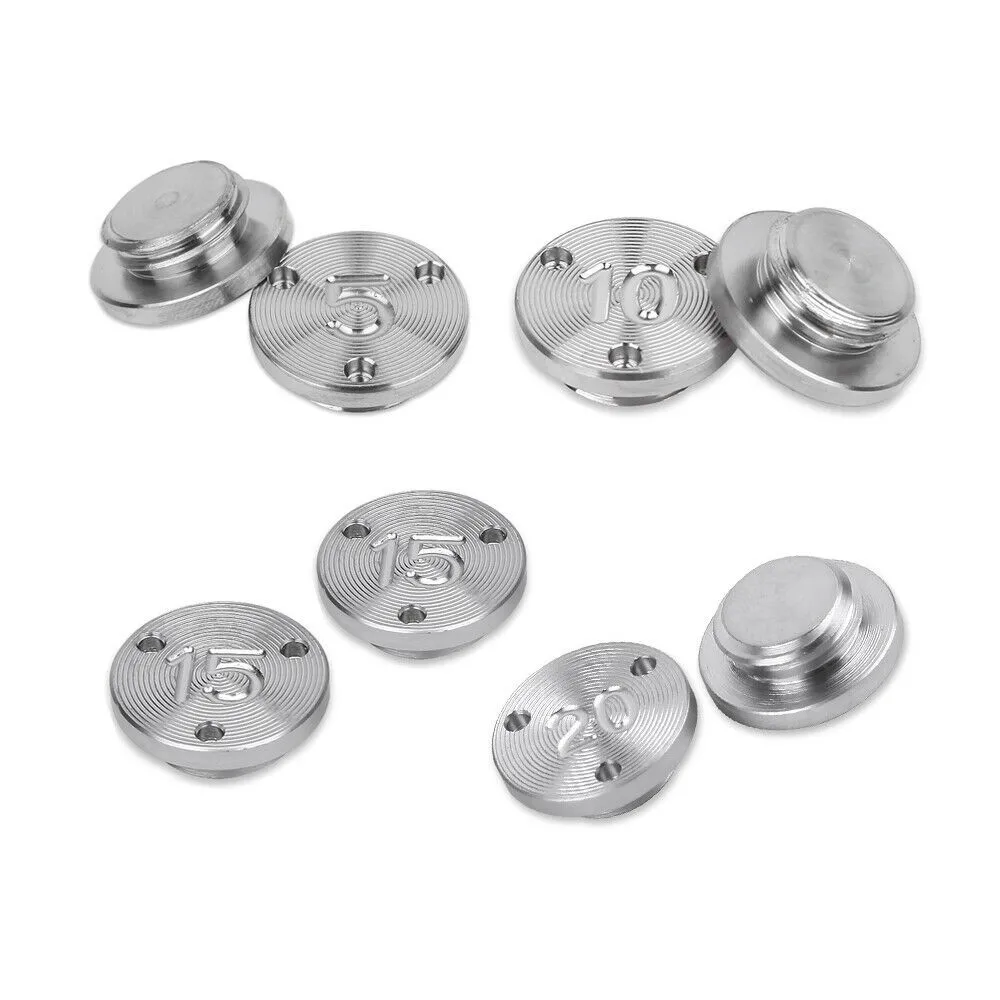 1pair Golf Weight for Taylormade TP Collection&Truss Putter 5g,10g,15g,20g Silver
1pair Golf Weight for Taylormade TP Collection&Truss Putter 5g,10g,15g,20g Silver