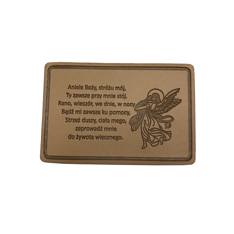 Customized Foiled Logo Round Pu Leather Labels Brand Logo Stitched Label Custom Embossed Name Sewing Leather Tag For Clothing
Customized Foiled Logo Round Pu Leather Labels Brand Logo Stitched Label Custom Embossed Name Sewing Leather Tag For Clothing