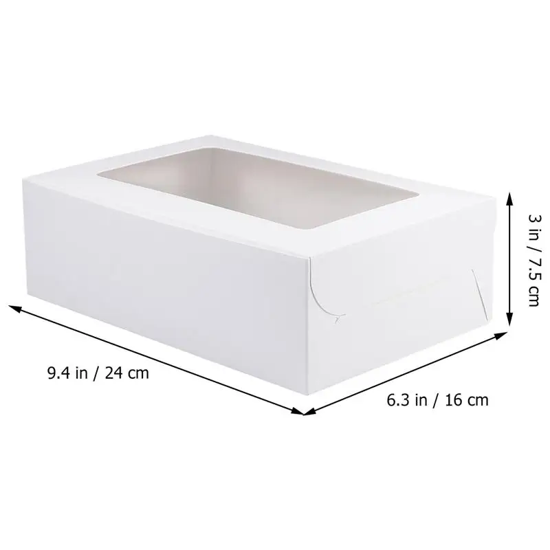 20Pcs Muffin Bakery Box With Window Container With And Packagings Paper Bakery Box With Window Container Bakery Box With Window
20Pcs Muffin Bakery Box With Window Container With And Packagings Paper Bakery Box With Window Container Bakery Box With Window