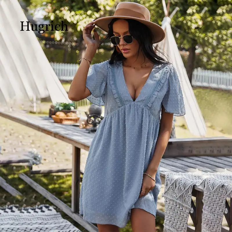 Simple Solid Color Design Chiffon New Sexy Dress Female Elegant Summer Women 2021 Fashion
Simple Solid Color Design Chiffon New Sexy Dress Female Elegant Summer Women 2021 Fashion