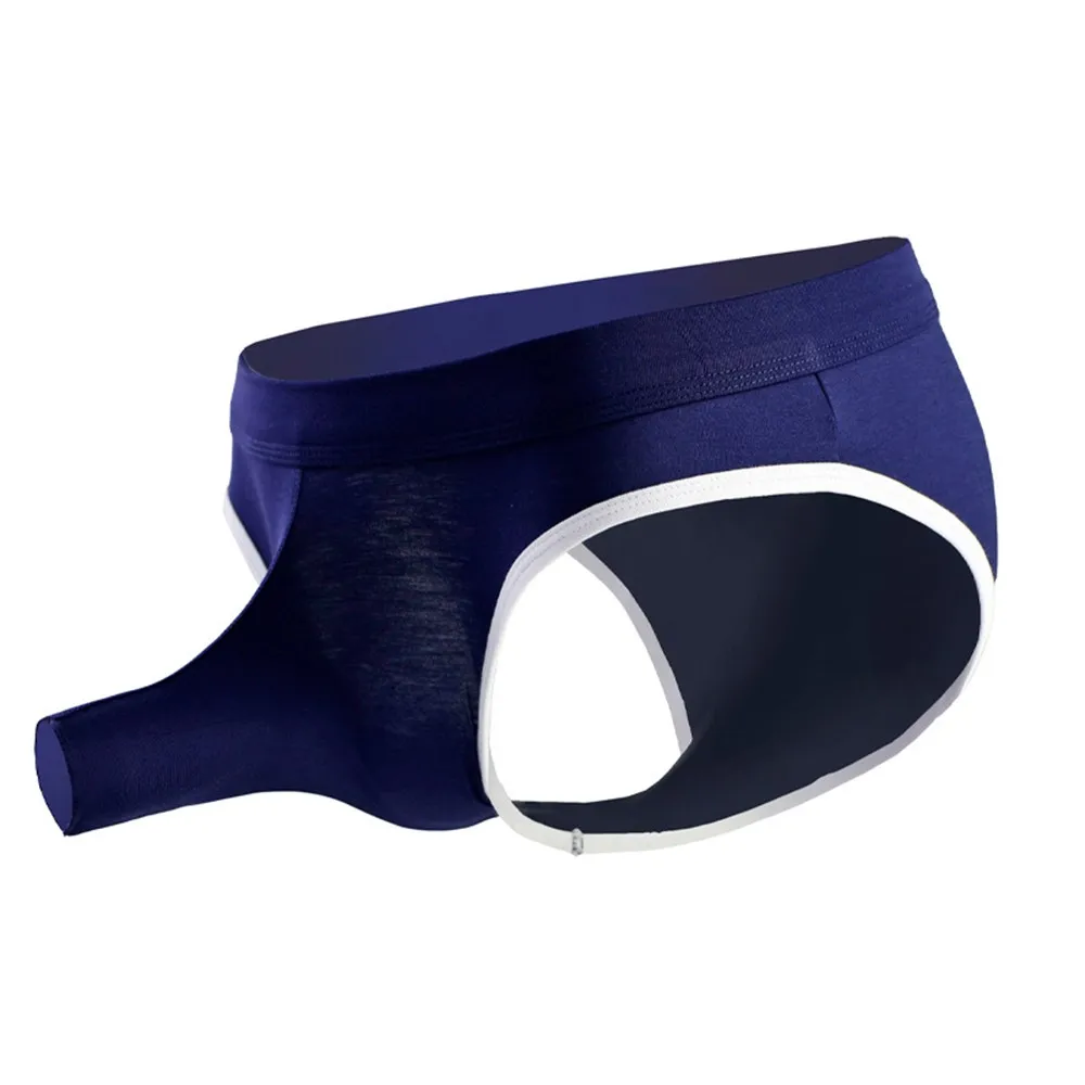 Elephant Nose Pouch Bikini Briefs Men Sexy Underwear Breathable Panties Open Long Peni Sleeve Underpants Man Scrotum Shorts A30
Elephant Nose Pouch Bikini Briefs Men Sexy Underwear Breathable Panties Open Long Peni Sleeve Underpants Man Scrotum Shorts A30