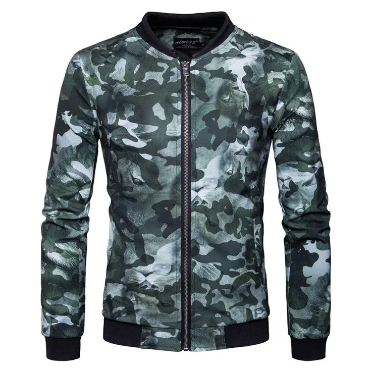 2017 Spring Autumn Stand Collar thin men camouflage jackets Printed coat Fashion Casual Breathable jackets
2017 Spring Autumn Stand Collar thin men camouflage jackets Printed coat Fashion Casual Breathable jackets