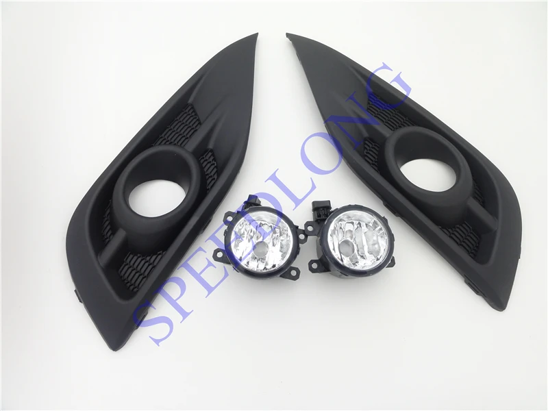 1 Set front bumper fog lights + fog lamp covers trim bezels kits for HONDA CRV 2012-2014
1 Set front bumper fog lights + fog lamp covers trim bezels kits for HONDA CRV 2012-2014