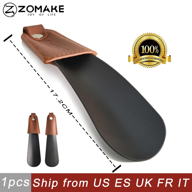 ZOMAKE Metal Shoe Horn Mini Size Shoe Pull Short Handle Shoe Lifter for Traveling Stainless Steel Shoehorn Shoe Spoon
ZOMAKE Metal Shoe Horn Mini Size Shoe Pull Short Handle Shoe Lifter for Traveling Stainless Steel Shoehorn Shoe Spoon