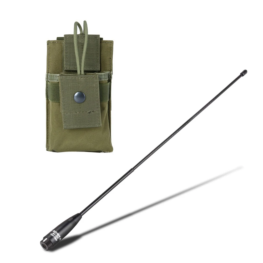 Dual Band SMA-M Male Antenna NA-771 Portable Bag for Yaesu Vertex TH-UVF8D TH-UV8000D VX-3R VX-7R ZT-2R PX-2R UV-985 Baofeng
Dual Band SMA-M Male Antenna NA-771 Portable Bag for Yaesu Vertex TH-UVF8D TH-UV8000D VX-3R VX-7R ZT-2R PX-2R UV-985 Baofeng