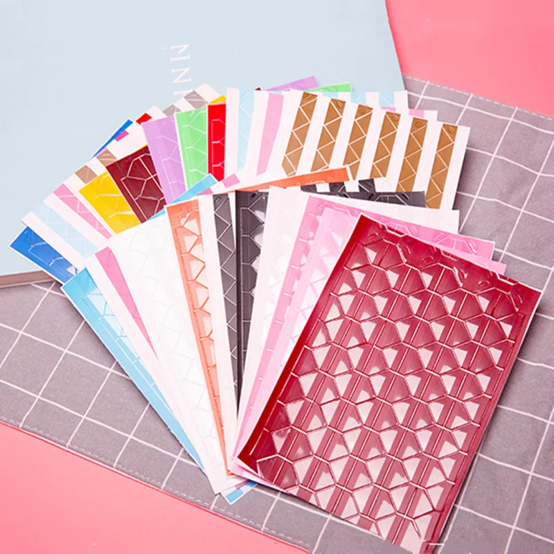 10 sheets (1020pcs) Hand-made self adhesive PVC Stickers Photo Corner Scrapbook Paper Stickers Photo Albums Frame Decoration
10 sheets (1020pcs) Hand-made self adhesive PVC Stickers Photo Corner Scrapbook Paper Stickers Photo Albums Frame Decoration