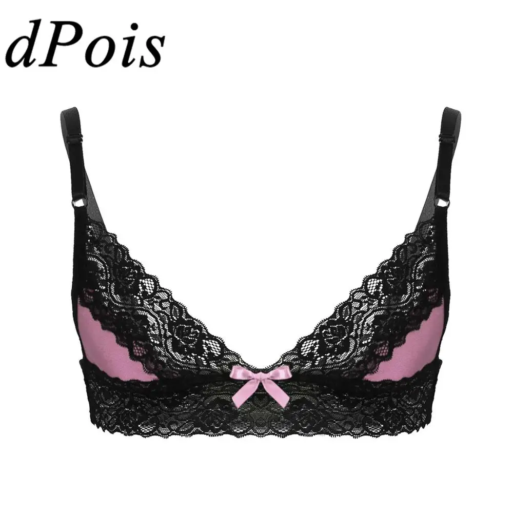 Sissy Mens Bra Top Lingerie Male Gay Floral Lace Trim Sissy Lingerie Spaghetti Shoulder Straps Wire Free Unlined Bra Tops
Sissy Mens Bra Top Lingerie Male Gay Floral Lace Trim Sissy Lingerie Spaghetti Shoulder Straps Wire Free Unlined Bra Tops