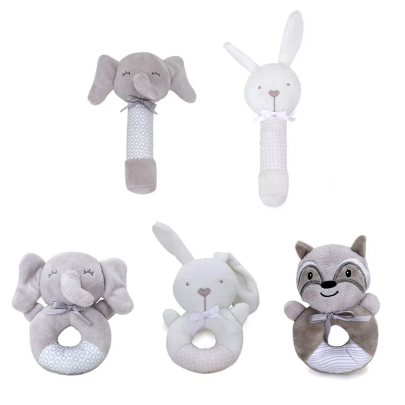 Soft Cozy Baby Children Cartoon Animal BB Stick Crinkle Paper Hand Ring Baby Plush Handbell Handstick Gift Birthday Rattle Toys
Soft Cozy Baby Children Cartoon Animal BB Stick Crinkle Paper Hand Ring Baby Plush Handbell Handstick Gift Birthday Rattle Toys
