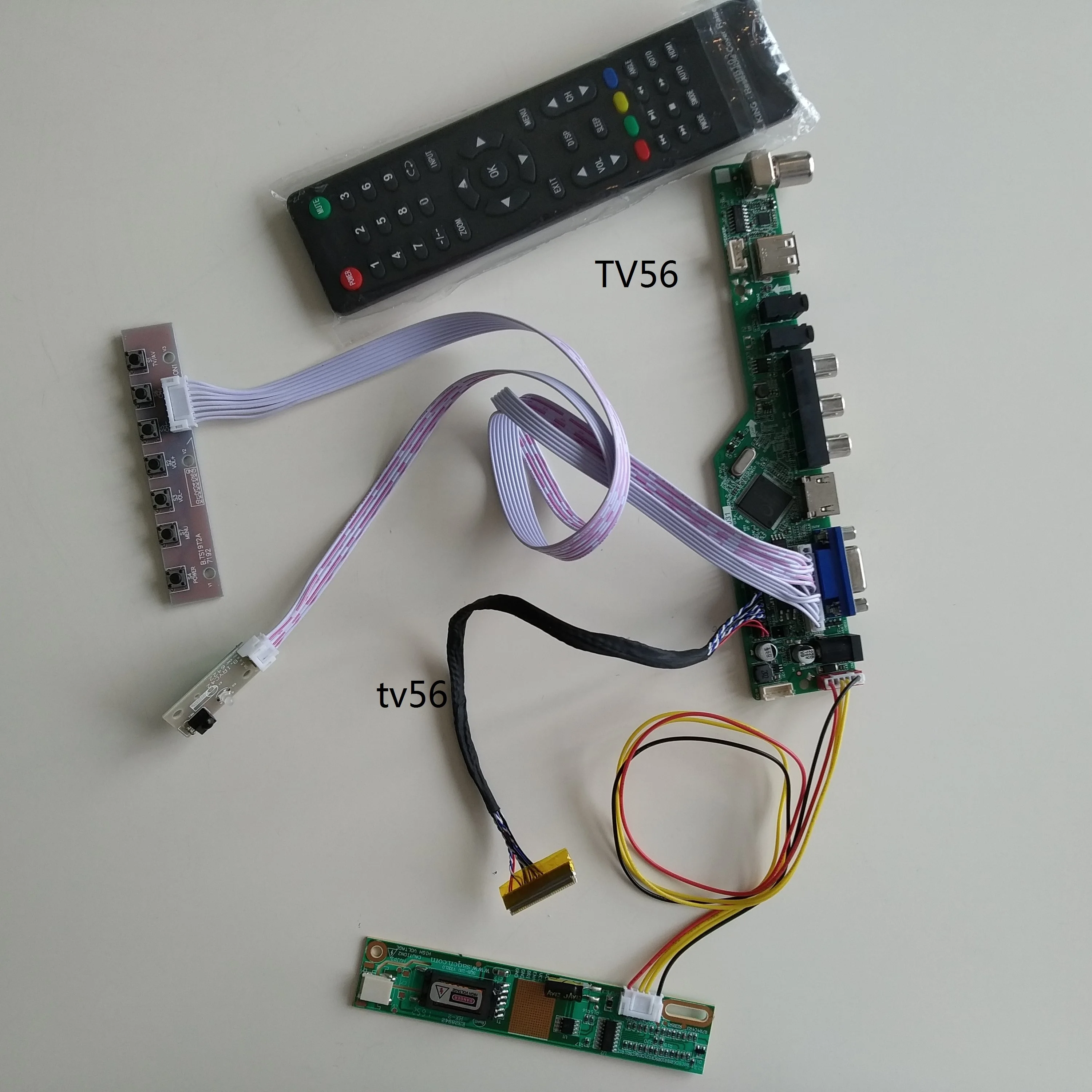 Комплект платы драйвера контроллера телевизора USB VGA аудио HDMI-совместимый AV-дисплей для LP154WX4-TLCB LP154WX4 1280X800 15,4 "ЖК-дисплей со светодиодной подсветкой DIY
Комплект платы драйвера контроллера телевизора USB VGA аудио HDMI-совместимый AV-дисплей для LP154WX4-TLCB LP154WX4 1280X800 15,4 "ЖК-дисплей со светодиодной подсветкой DIY