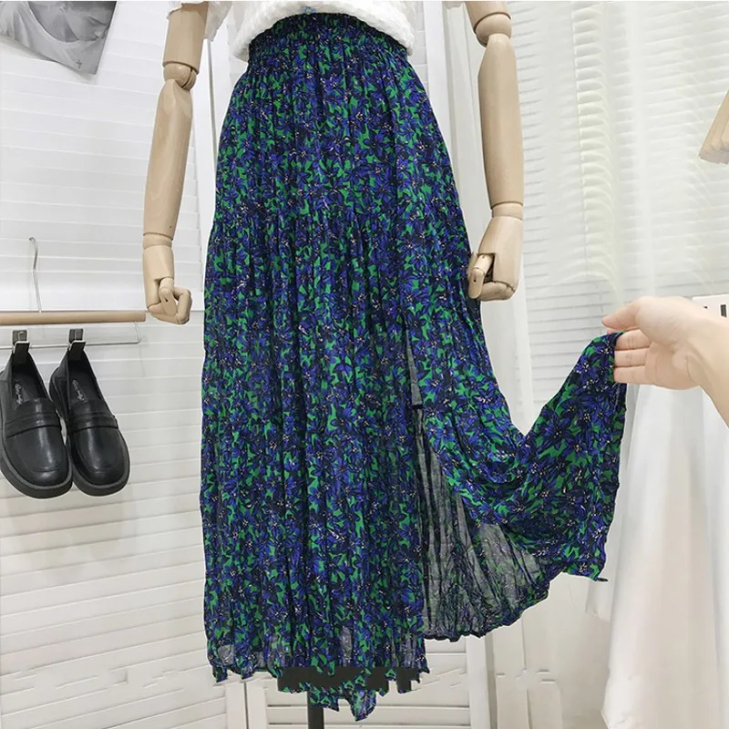 2021 Sexy Wrap Skirt Print Chiffon Split Skirt Casual Fashion Long Skirts for Women Spring Summer Clothes Zipper Elegant
2021 Sexy Wrap Skirt Print Chiffon Split Skirt Casual Fashion Long Skirts for Women Spring Summer Clothes Zipper Elegant