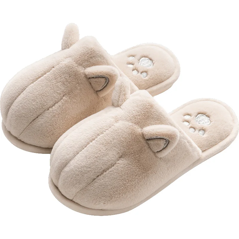 Winter Couples Cute Cartoon Cat Home Slippers Women Men Soft Sole Non-slip Indoor Floor Flip Flops Slip On Plush Slippers Lover
Winter Couples Cute Cartoon Cat Home Slippers Women Men Soft Sole Non-slip Indoor Floor Flip Flops Slip On Plush Slippers Lover