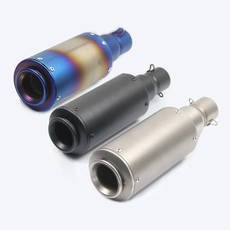 51mm Universal Motorcycle Autobike ATV Exhaust Muffler Pipe with DB Killer 330mm
51mm Universal Motorcycle Autobike ATV Exhaust Muffler Pipe with DB Killer 330mm
