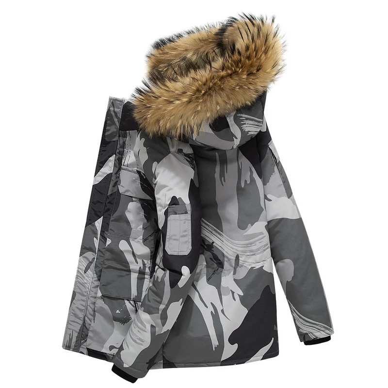 Dropshipping Winter Jacket Men White Duck Down Parkas Windproof Fur Hooded Collar Thicken Coat Thick Warm Down Jacket Male S-3XL
Dropshipping Winter Jacket Men White Duck Down Parkas Windproof Fur Hooded Collar Thicken Coat Thick Warm Down Jacket Male S-3XL
