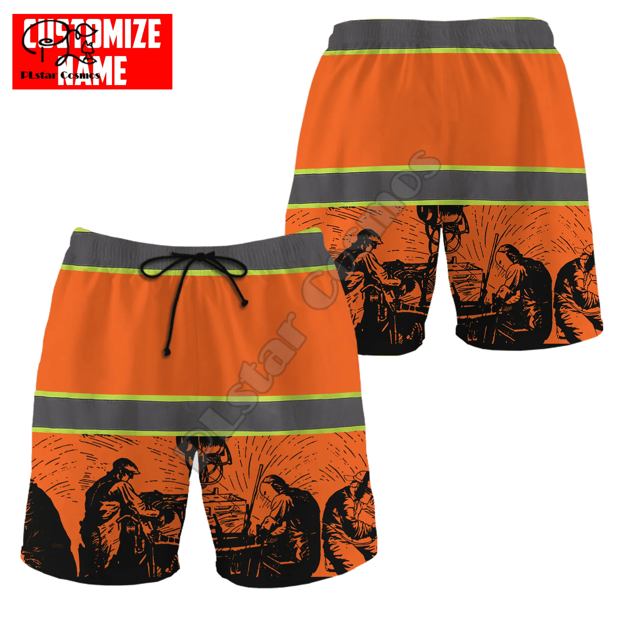 PLstar Cosmos Welder Worker 3D Printed 2022 Newest Fashion Summer Casual Men's Shorts Harajuku Loose Beach Drop Shipping W12
PLstar Cosmos Welder Worker 3D Printed 2022 Newest Fashion Summer Casual Men's Shorts Harajuku Loose Beach Drop Shipping W12