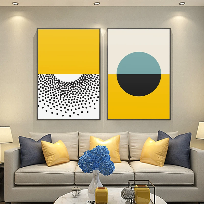 Modern Abstract Splicing Yellow Geometric Poster and Print Canvas Painting Wall Art Pictures for Living Room Home Decor No Frame
Modern Abstract Splicing Yellow Geometric Poster and Print Canvas Painting Wall Art Pictures for Living Room Home Decor No Frame