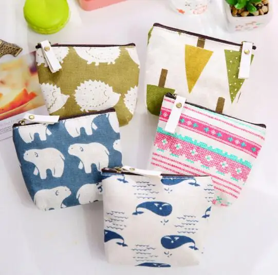 Cute Korean cloth zipper forest change coin bag simple fashion canvas cartoon key bag
Cute Korean cloth zipper forest change coin bag simple fashion canvas cartoon key bag
