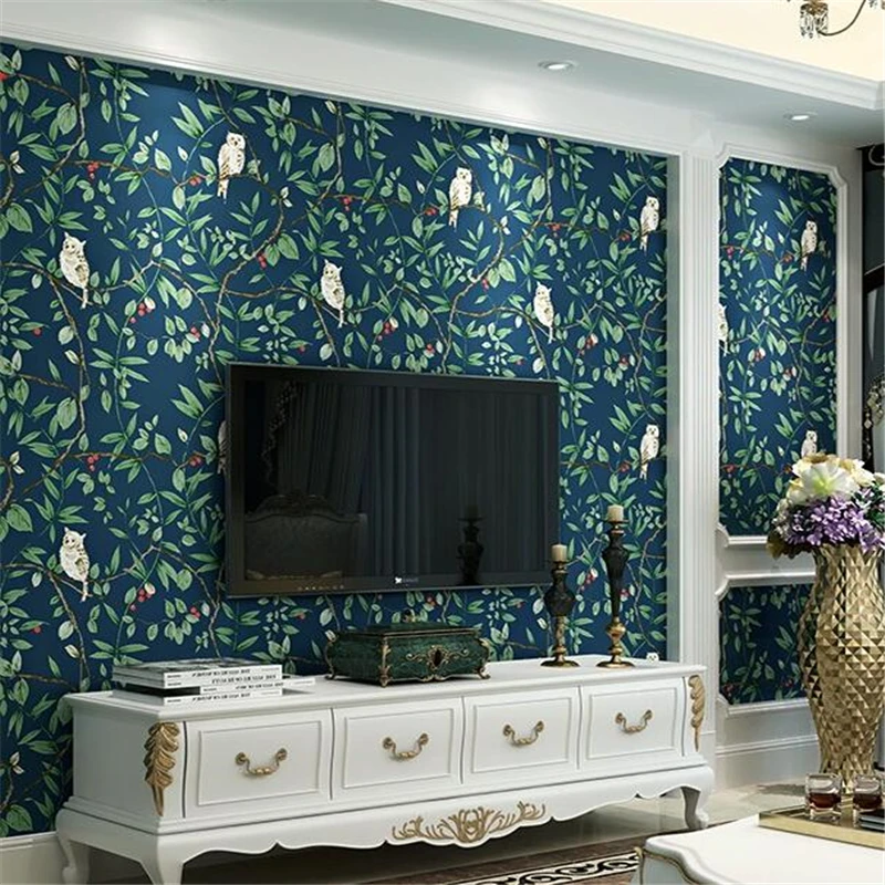 wellyu American country garden birds and flowers style wallpaper retro nostalgic bedroom small floral background wall paper
wellyu American country garden birds and flowers style wallpaper retro nostalgic bedroom small floral background wall paper