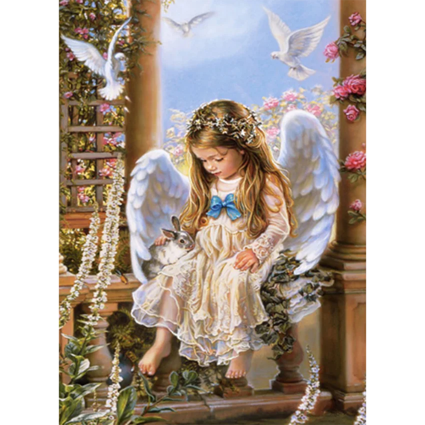 5D DIY Round Square Diamond Painting Angel Cross Stitch Diamond Embroidery Little Angel Figure Rhinestone Mosaic Gift WG2165
5D DIY Round Square Diamond Painting Angel Cross Stitch Diamond Embroidery Little Angel Figure Rhinestone Mosaic Gift WG2165