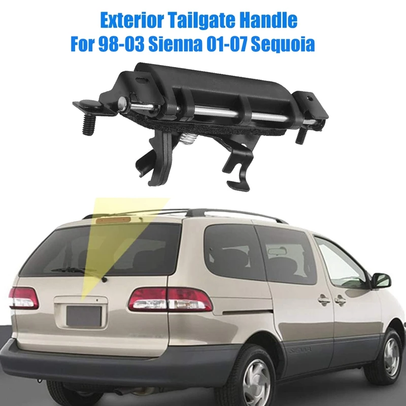 Liftgate Tailgate Rear Back Hatch Latch Door Handle for Toyota 98-03 Sienna 01-07 Sequoia 69090-08010
Liftgate Tailgate Rear Back Hatch Latch Door Handle for Toyota 98-03 Sienna 01-07 Sequoia 69090-08010