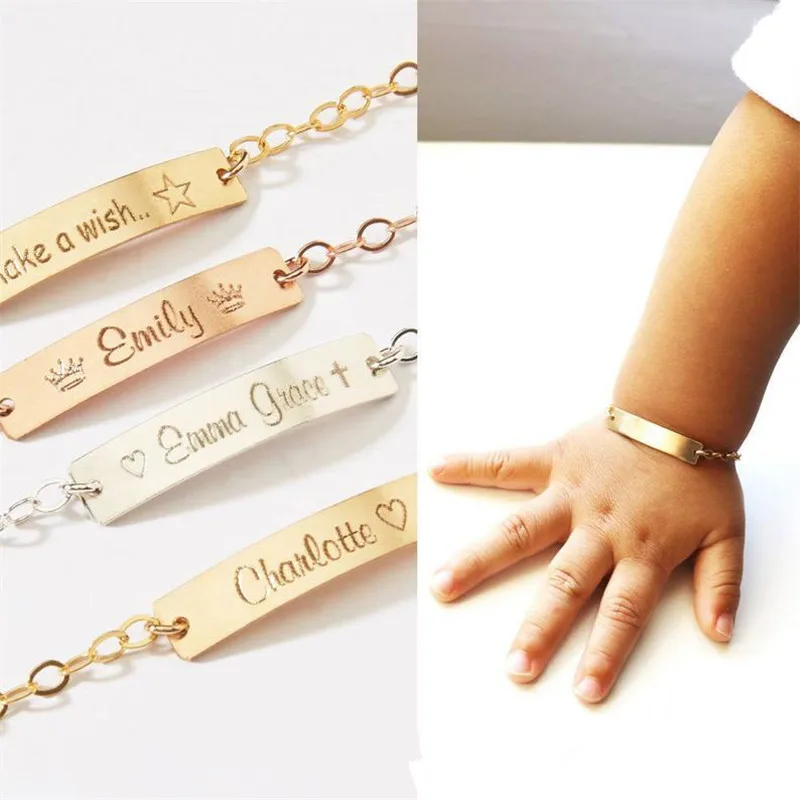Custom Name Bracelet Geometry Rectangle Stainless Steel Customized Nameplate Bracelets For Women Baby Personalized Gifts
Custom Name Bracelet Geometry Rectangle Stainless Steel Customized Nameplate Bracelets For Women Baby Personalized Gifts