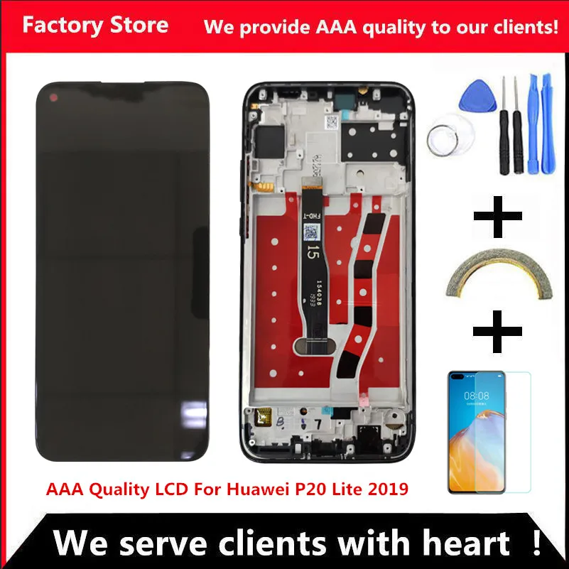 2310*1080 AAA Quality LCD For HUAWEI P20 Lite 2019 Lcd With Frame Display Screen For HUAWEI P20 Lite 2019 Screen Replacement
2310*1080 AAA Quality LCD For HUAWEI P20 Lite 2019 Lcd With Frame Display Screen For HUAWEI P20 Lite 2019 Screen Replacement