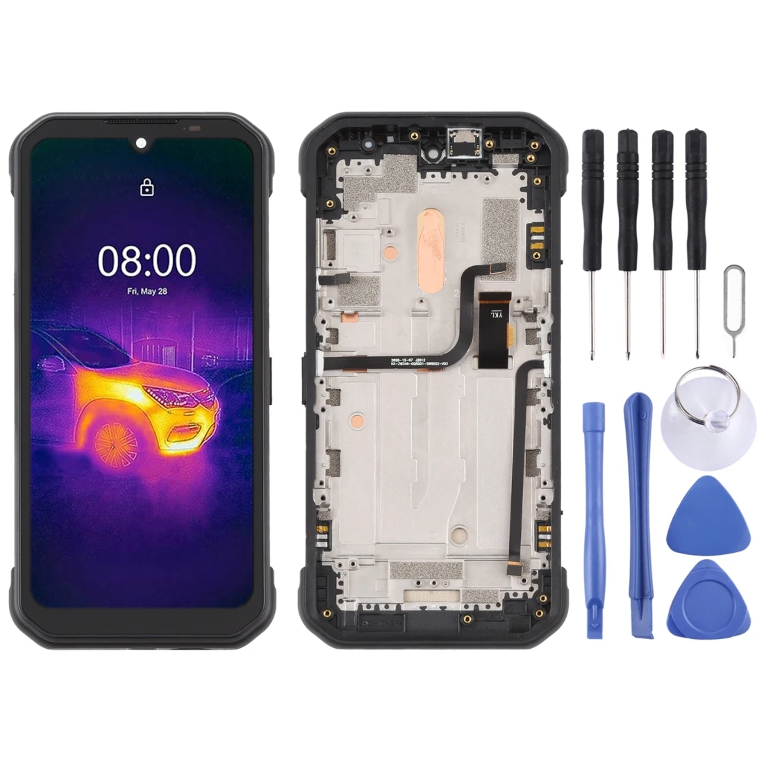 LCD Display for Ulefone Armor 11T 5G LCD Screen and Digitizer Full Assembly Armor 10 / 12 / Power Armor 13, 14 Pro
LCD Display for Ulefone Armor 11T 5G LCD Screen and Digitizer Full Assembly Armor 10 / 12 / Power Armor 13, 14 Pro