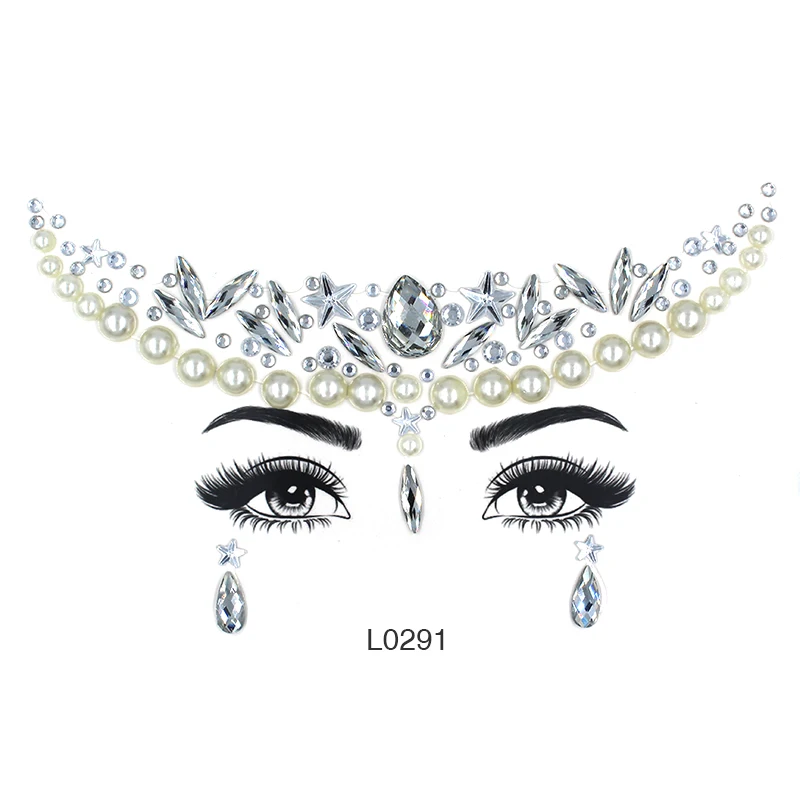 1 Sheet face tattoo sticker for party DIY crystal diamond flat back beads mix size blue red silver face diamond decoration LT008
1 Sheet face tattoo sticker for party DIY crystal diamond flat back beads mix size blue red silver face diamond decoration LT008