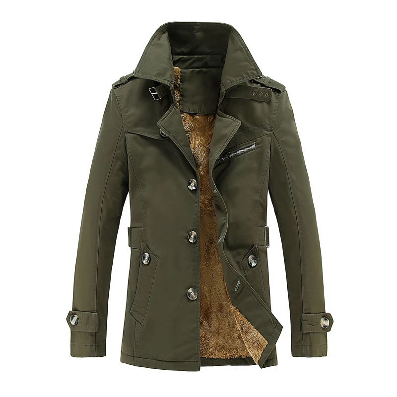 Nice Pop Winter Trench Men Jacket Pop Plus Velvet Thicken Coats High Quality Windbreaker Jackets Warm Male Clothes M -5XL
Nice Pop Winter Trench Men Jacket Pop Plus Velvet Thicken Coats High Quality Windbreaker Jackets Warm Male Clothes M -5XL