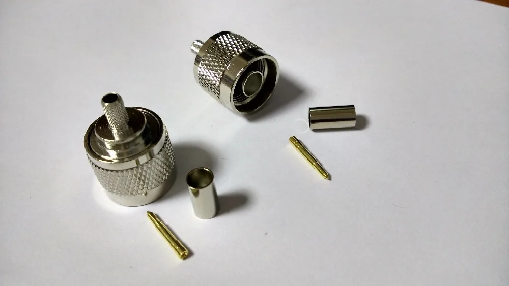 10 шт латунный N-образный штекер/гнездо RF обжим для LMR195 RG58 RG400 RG142 Кабельный адаптер Новый
10 шт латунный N-образный штекер/гнездо RF обжим для LMR195 RG58 RG400 RG142 Кабельный адаптер Новый