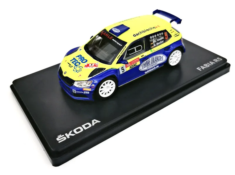 1:43 alloy Fabia R5 rally car model,high simulation racing toy,children's educational toy,free shipping
1:43 alloy Fabia R5 rally car model,high simulation racing toy,children's educational toy,free shipping