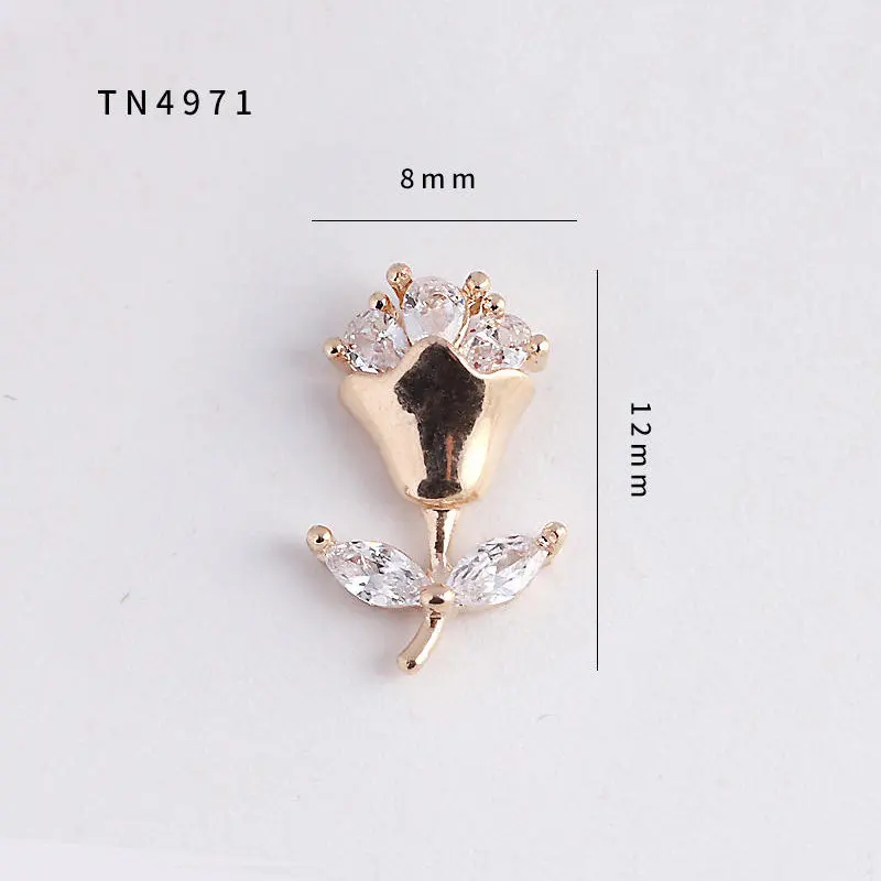 5pcs/lot TN4971 Rose Flower Alloy Zircon Nail Art Crystals nail jewelry Rhinestone nails accessories supplies decorations charms
5pcs/lot TN4971 Rose Flower Alloy Zircon Nail Art Crystals nail jewelry Rhinestone nails accessories supplies decorations charms
